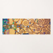 Tapis De Yoga L'arbre de vie (détail), Klimt (Devant (Horizontal))