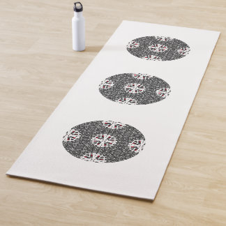 Tapis De Yoga L'art kaléidoscope du seizième volume