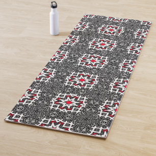 Tapis De Yoga L'art kaléidoscope du seizième volume dix-neuf