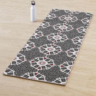 Tapis De Yoga L'art kaléidoscope du seizième volume vingt-cinq