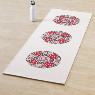 Tapis De Yoga L'art kaléidoscope du seizième volume vingt-huit