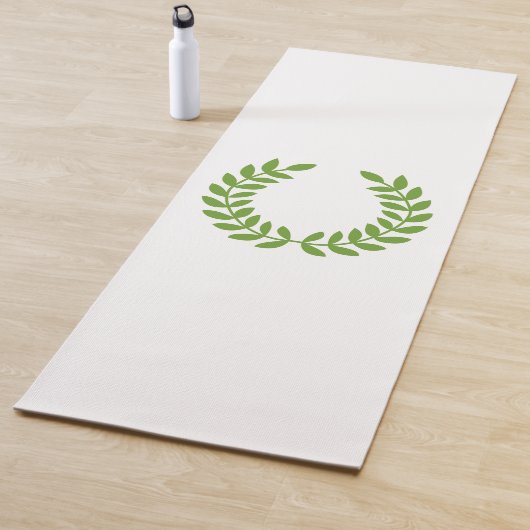 Tapis De Yoga Laurel Wreath (Symbole grec ancien) (En situation)