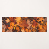 Tapis De Yoga l'automne (Devant (Horizontal))