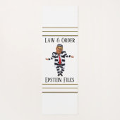 Tapis de yoga Law & Order (Dos)