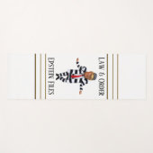 Tapis de yoga Law & Order (Devant (Horizontal))