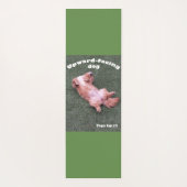 Tapis De Yoga Le chien inspire l'exercice de yoga (Dos)