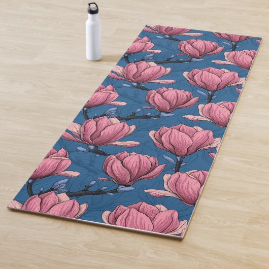 Tapis De Yoga Le jardin de Magnolia (En situation)