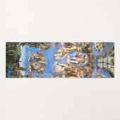 Tapis De Yoga Le jugement Dernier, Michel-Ange (Devant (Horizontal))