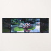 Tapis De Yoga Le Lotus et la libellule (Devant (Horizontal))