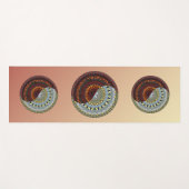 Tapis De Yoga Le paradis et l'enfer Mandala Yoga Mat (Devant (Horizontal))