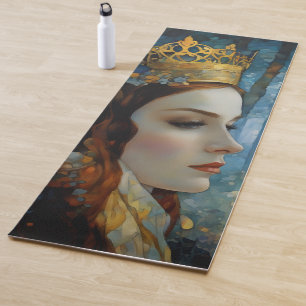 Tapis De Yoga Le portrait de l'histoire du coeur perdu de la Rei