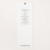 Tapis De Yoga Le rappel (Dos)