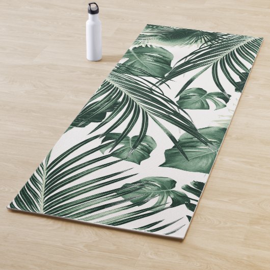 Tapis De Yoga Le rêve des Feuilles de la jungle tropicale n° 7 (En situation)