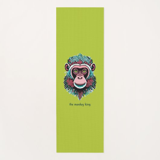 Tapis De Yoga le roi singe (Devant)