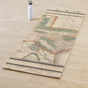 Tapis De Yoga Le Texas, par des bavures de David H
