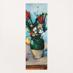 Tapis De Yoga Le Vase des Tulipes, Paul Cezanne