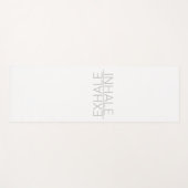 Tapis De Yoga Le yoga d'Inhale Exhale (Devant (Horizontal))
