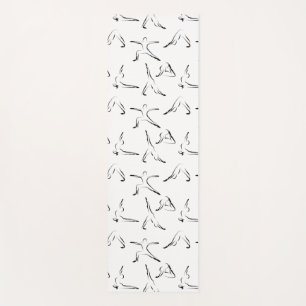 Tapis De Yoga le yoga pose motif