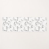 Tapis De Yoga le yoga pose motif (Devant (Horizontal))