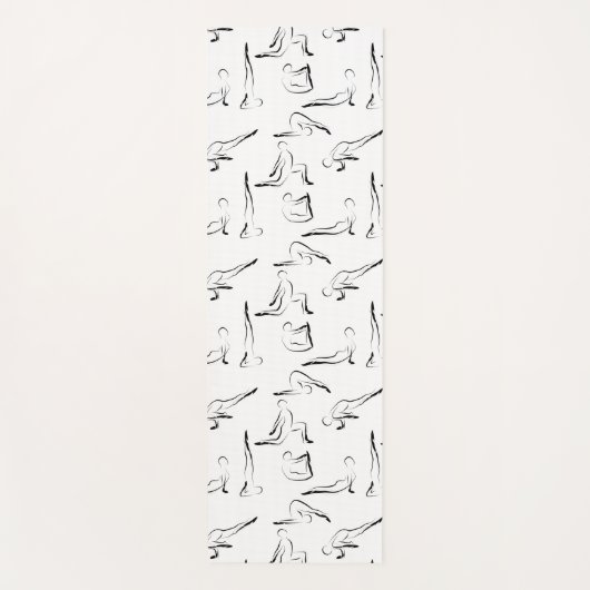 Tapis De Yoga le yoga pose motif (Devant)