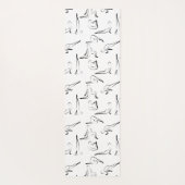 Tapis De Yoga le yoga pose motif (Dos)