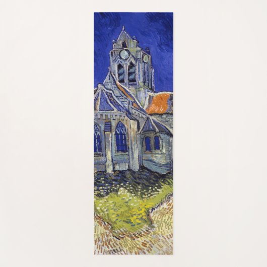 Tapis De Yoga L'église d'Auvers, Van Gogh (Devant)