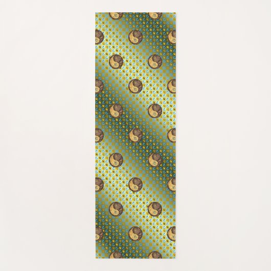 Tapis De Yoga Leo & Earth Snake (Devant)