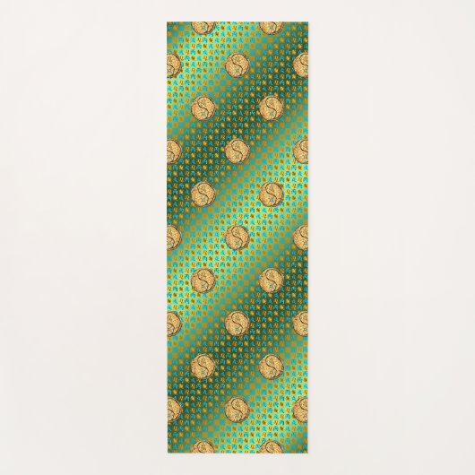 Tapis De Yoga Leo & Fire Dog (Devant)