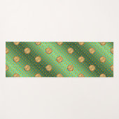 Tapis De Yoga Leo & Fire Dog (Devant (Horizontal))