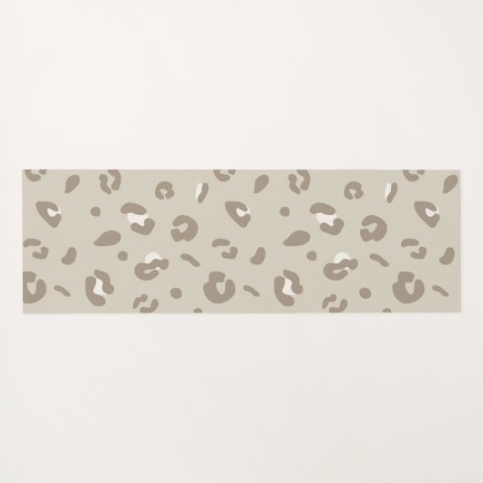 Tapis De Yoga Leopard Pattern (Dos (Horizontal))