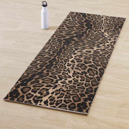 Tapis De Yoga Leopard Print Yoga Mat (En situation)