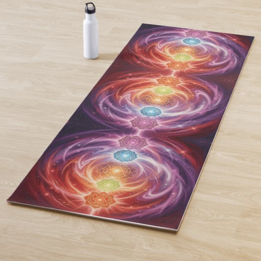 Tapis De Yoga Les 7 Chakras´10 (En situation)