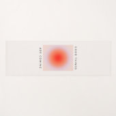 Tapis De Yoga Les Bonnes Choses Vient Citation Inspirationnelle (Devant (Horizontal))