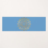 Tapis De Yoga Les Chakras Vishudda - Yoga Mat (Devant (Horizontal))