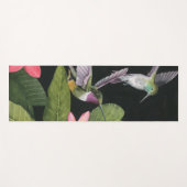 Tapis De Yoga Les colibris de la Plumeria (Devant (Horizontal))