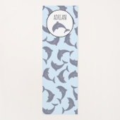 Tapis De Yoga Les dauphins dans le Motif marin (Devant)