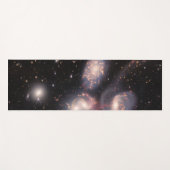 Tapis De Yoga Les galaxies quintette de Stephan | JWST (Devant (Horizontal))