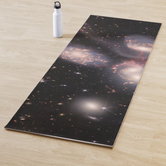Tapis De Yoga Les galaxies quintette de Stephan | JWST (En situation)
