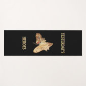 TAPIS DE YOGA LES HÉROS D'HIER (Devant (Horizontal))