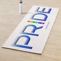 Les lettres métalliques du mot de fierté de Slippe