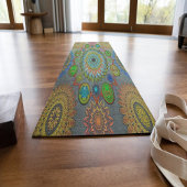 Tapis De Yoga Les lois de la Brachyura symbolique art mandala