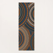 Tapis De Yoga Les Mandalas d'automne (Dos)