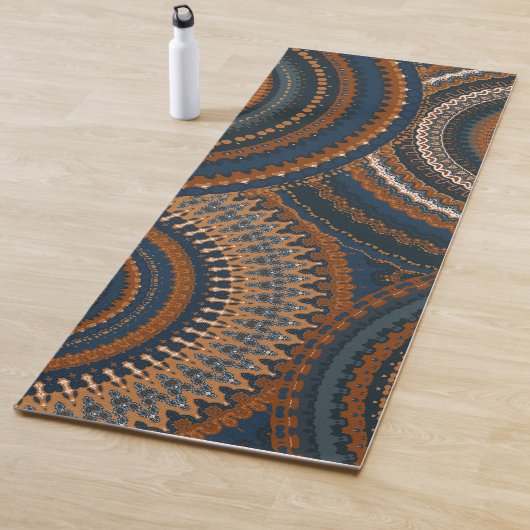 Tapis De Yoga Les Mandalas d'automne (En situation)