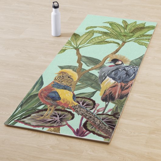 Tapis De Yoga Les oiseaux au paradis - Les grands oiseaux (En situation)