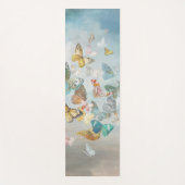 Tapis De Yoga Les papillons dans les nuages (Devant)