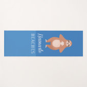 Tapis De Yoga Les plages de Namaste (Devant (Horizontal))