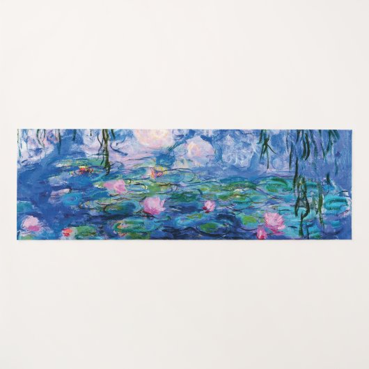Tapis De Yoga Les puits de Claude Monet (Devant (Horizontal))