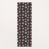 Tapis De Yoga Les têtes de chats dans l'espace extra-atmosphériq (Devant)