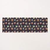 Tapis De Yoga Les têtes de chats dans l'espace extra-atmosphériq (Devant (Horizontal))