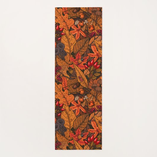 Tapis De Yoga Les trésors d'automne (Dos)